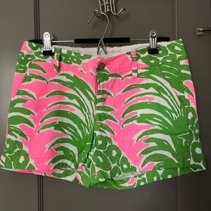 Lilly Pulitzer Pink Pout Flamenco Callahan Shorts